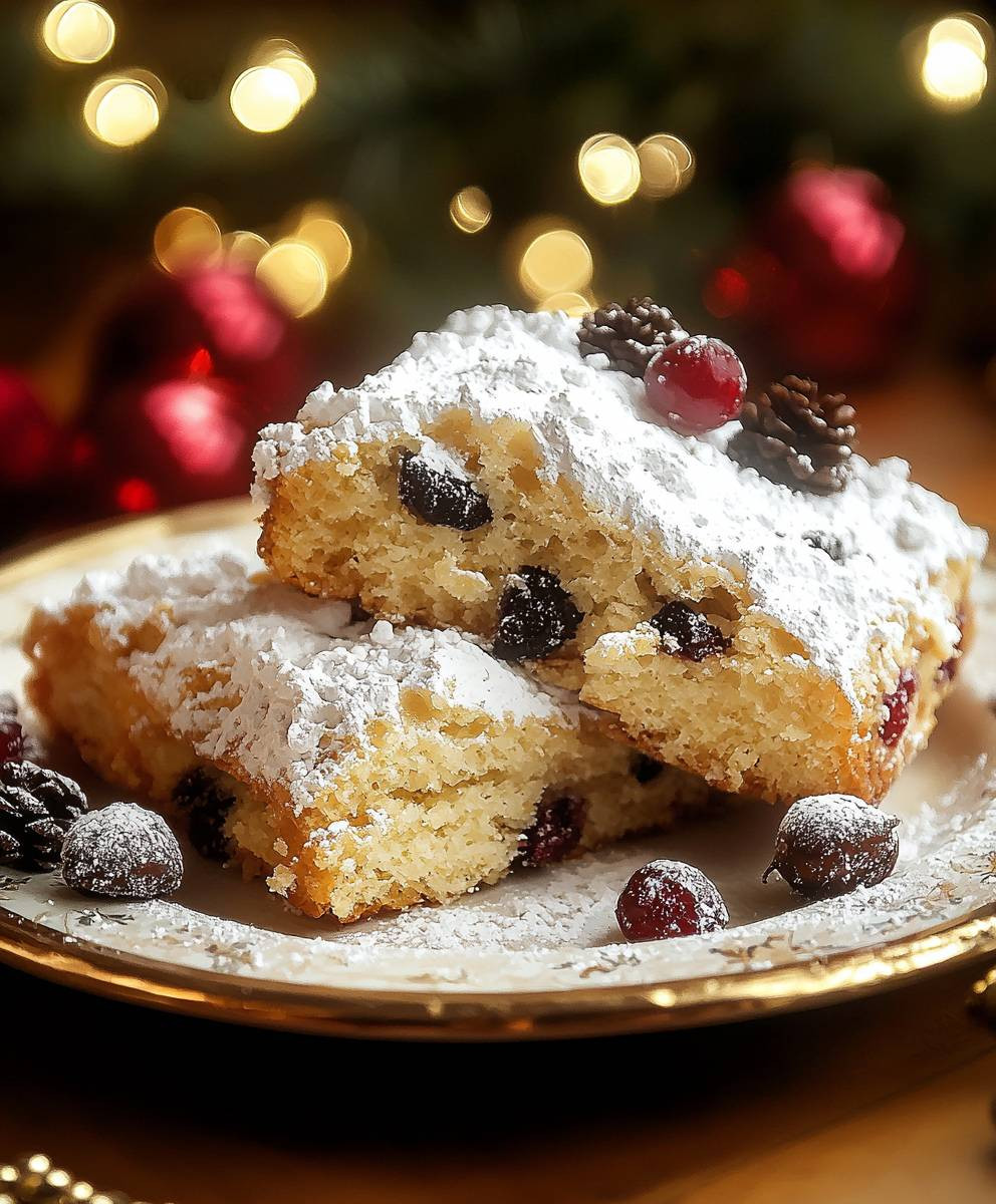 Quarkstollen backen