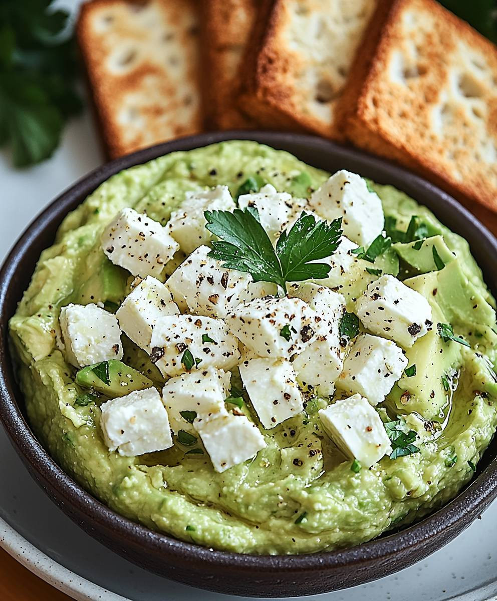 Feta Avocado Dip