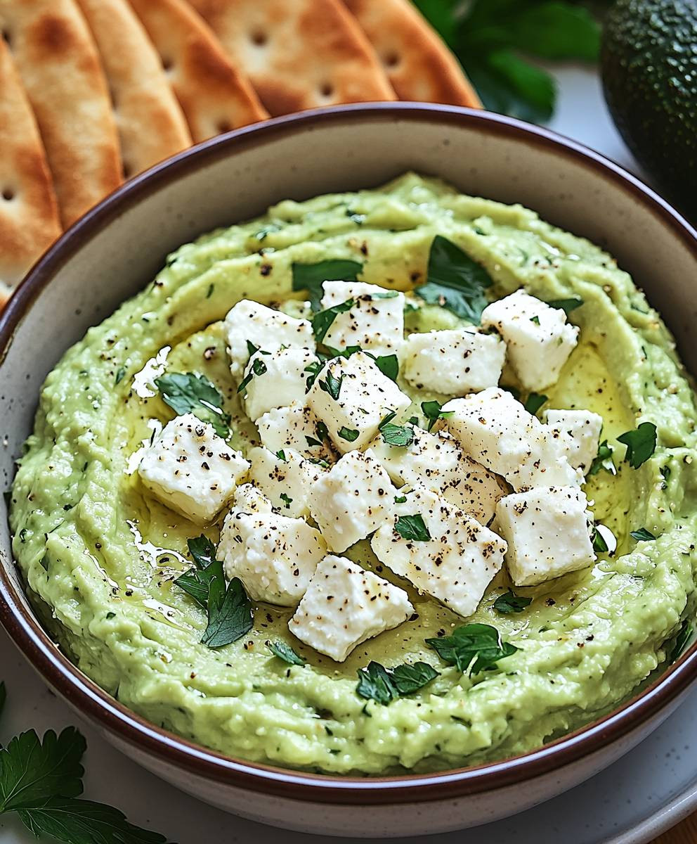 Feta Avocado Dip