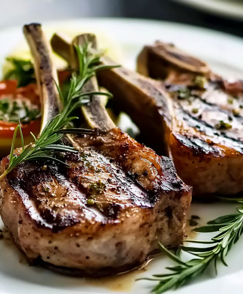 Gegrillte Lammkoteletts zubereiten