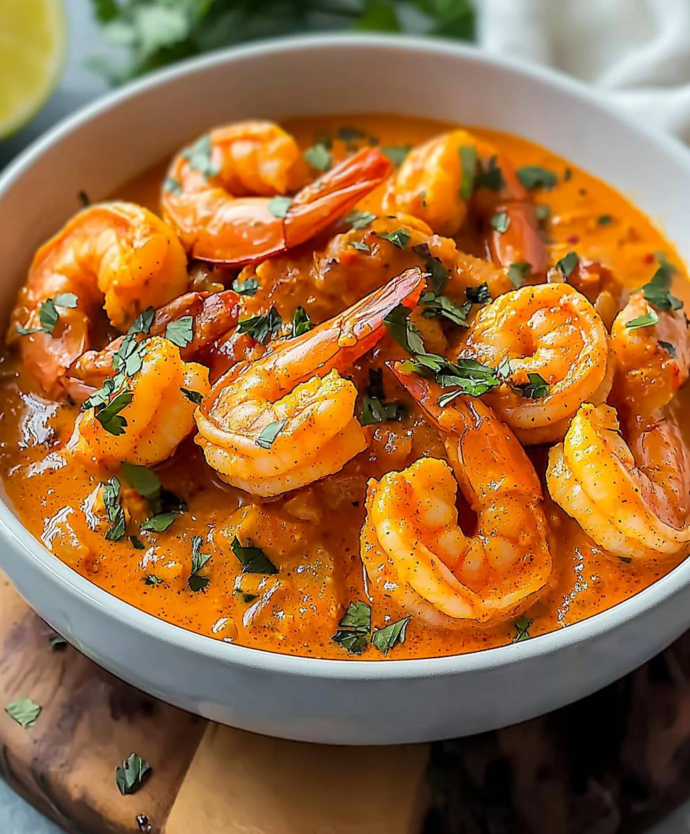Garnelen-Curry zubereiten
