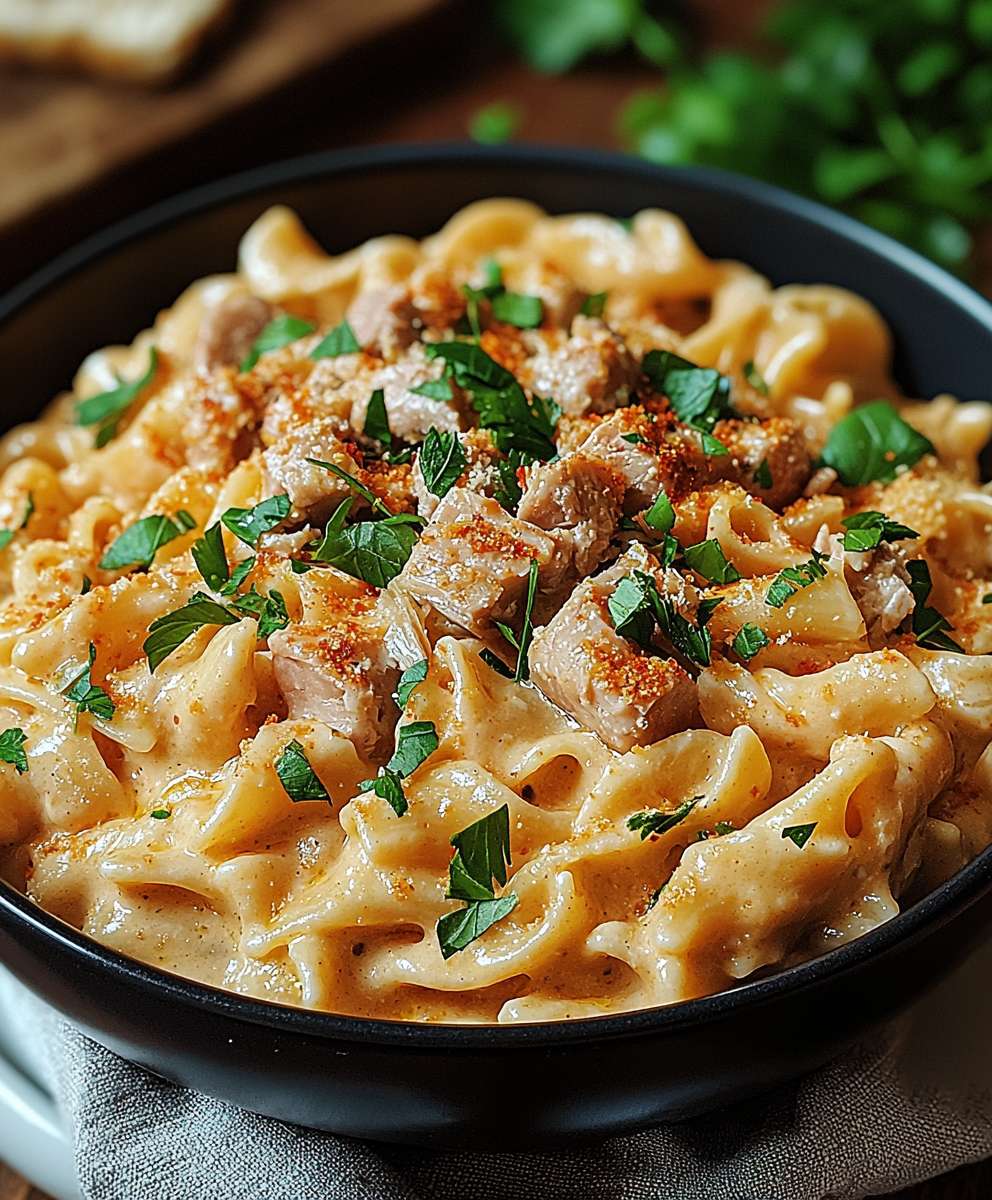 Cremige Thunfisch One Pot Pasta