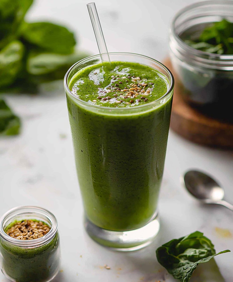 Grüner Smoothie Morgen