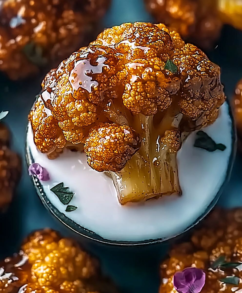 Teriyaki Blumenkohl Flügel