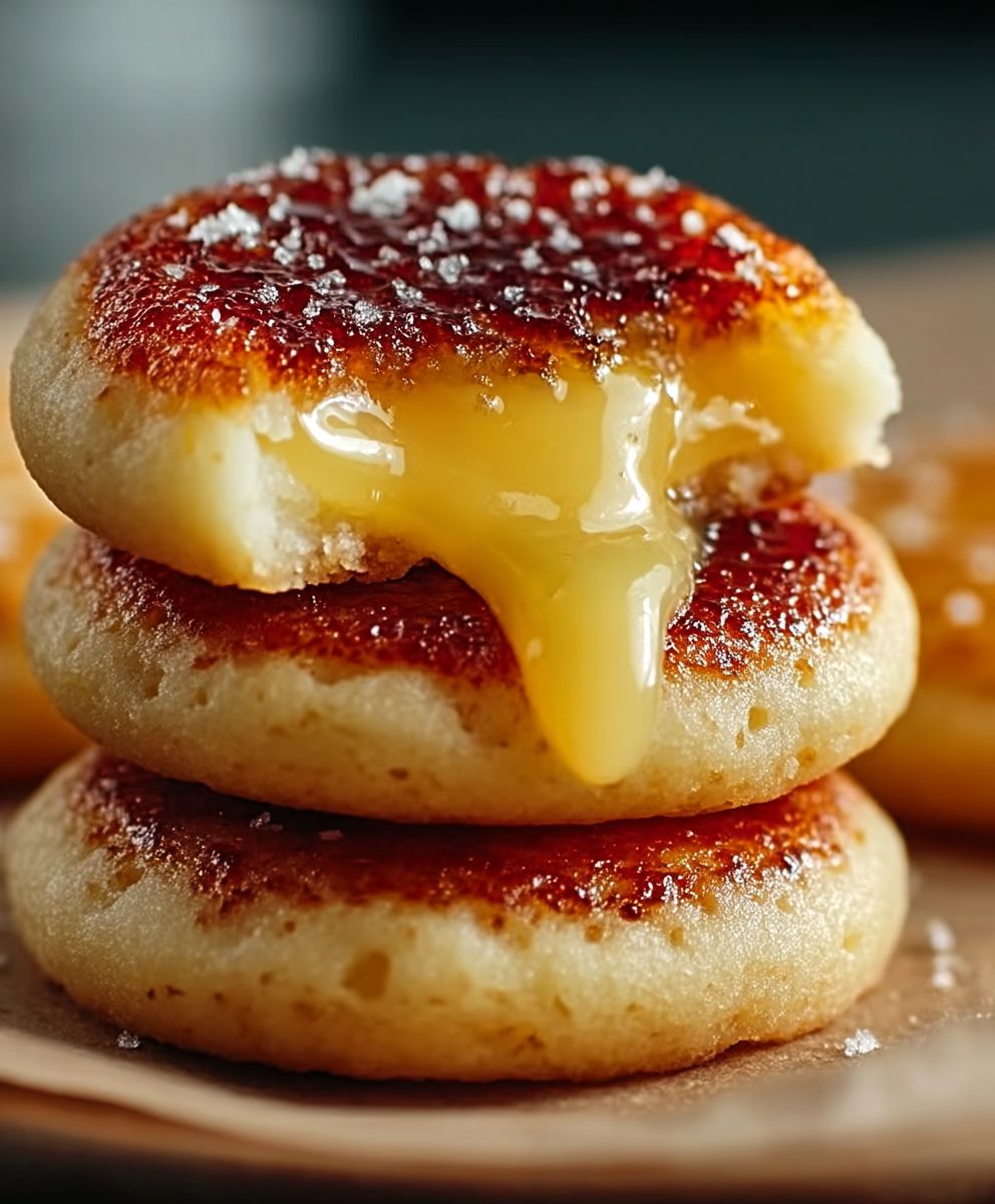 Zitronen Crème Brûlée Kekse