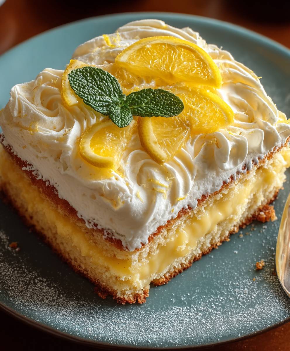 Limoncello Mascarpone Kuchen