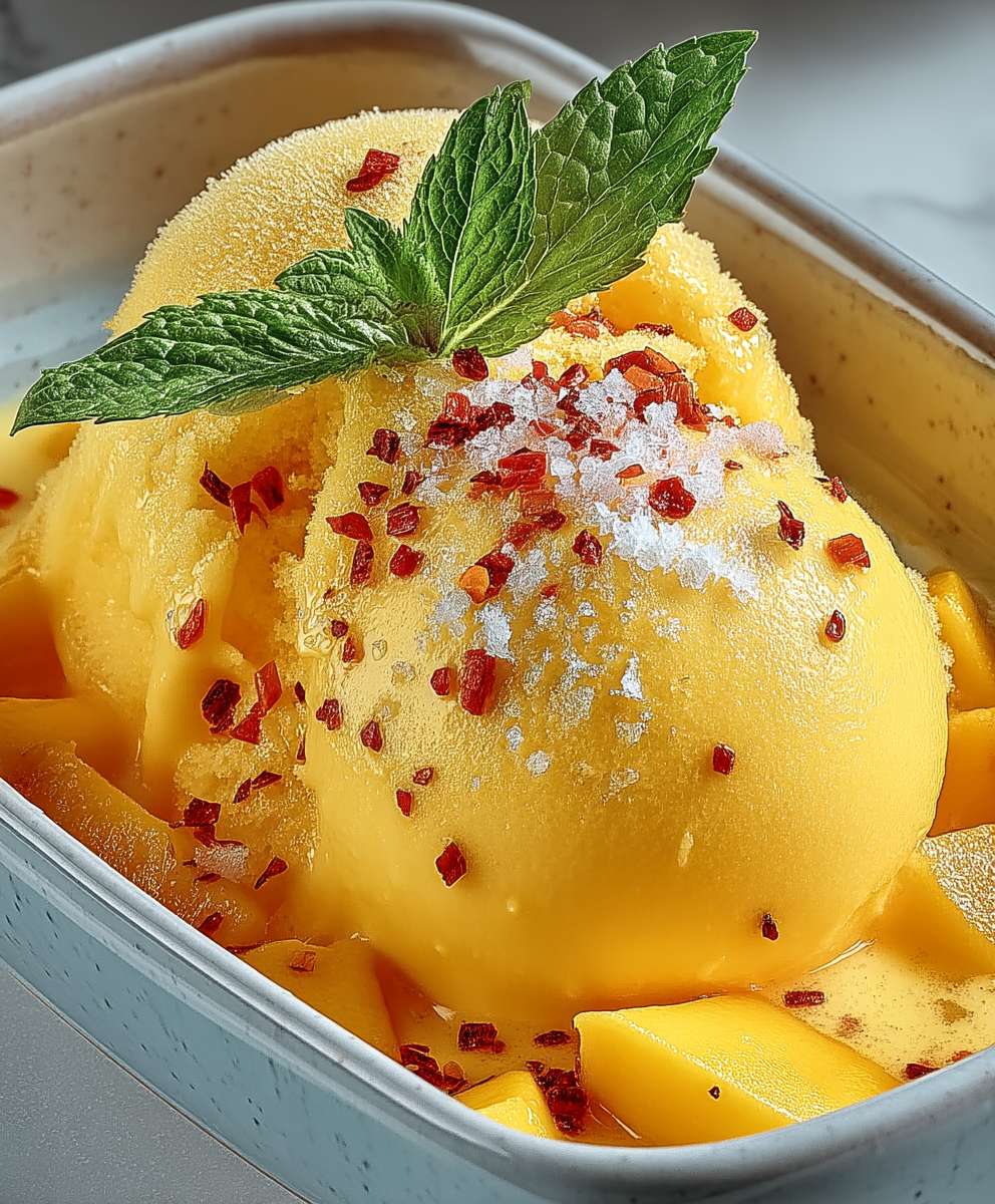 Mango Sorbet Chili Limette