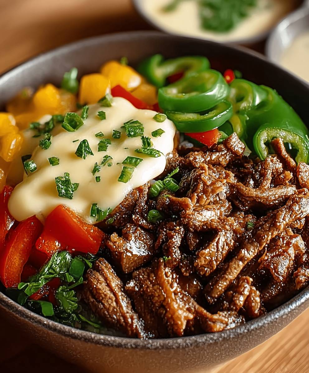 Philly Cheesesteak Bowl