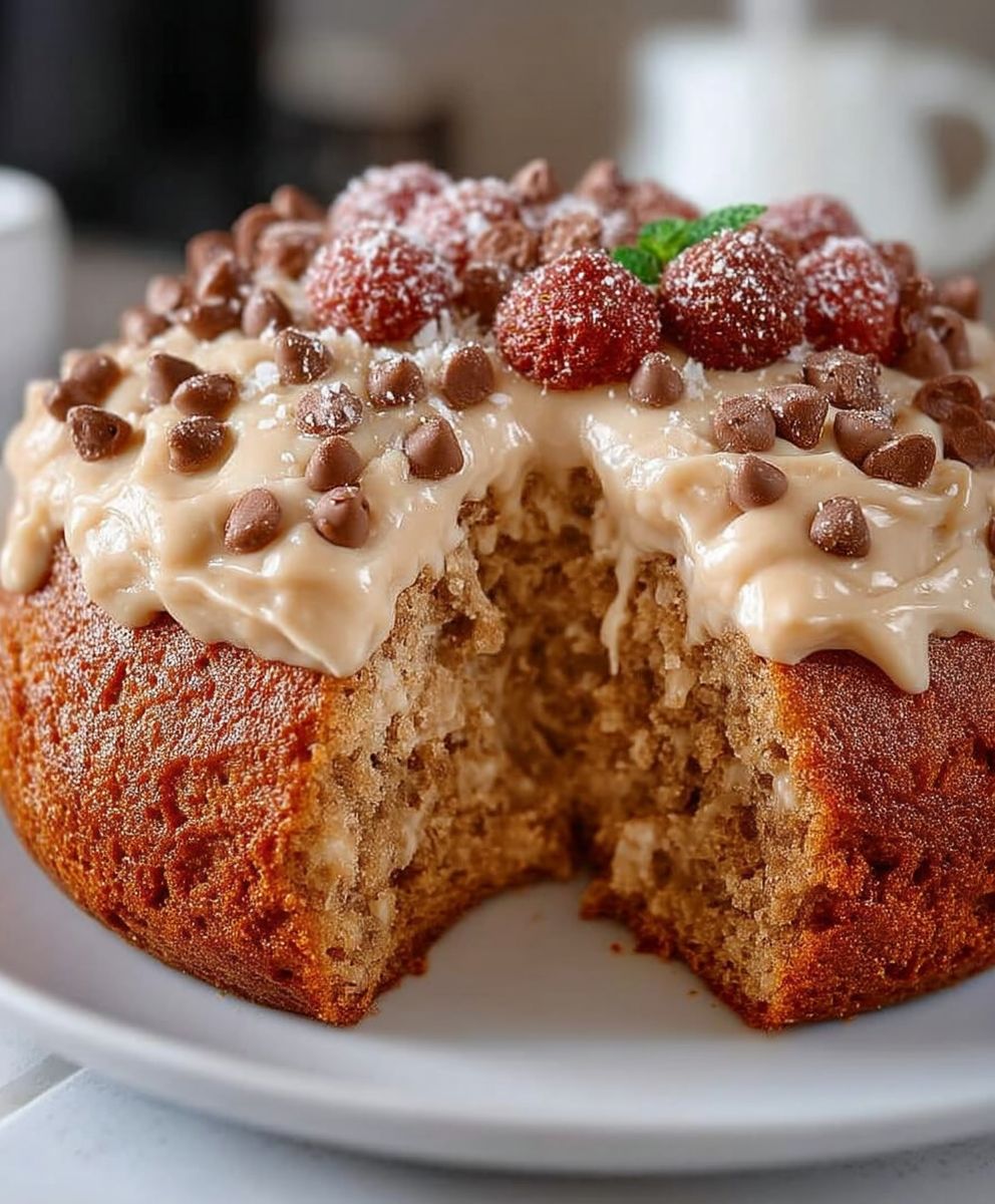 Griechischer Joghurt Protein Kuchen