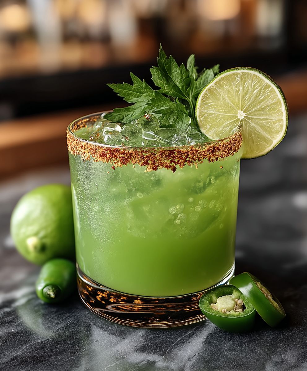 Scharfe Grüne Margarita