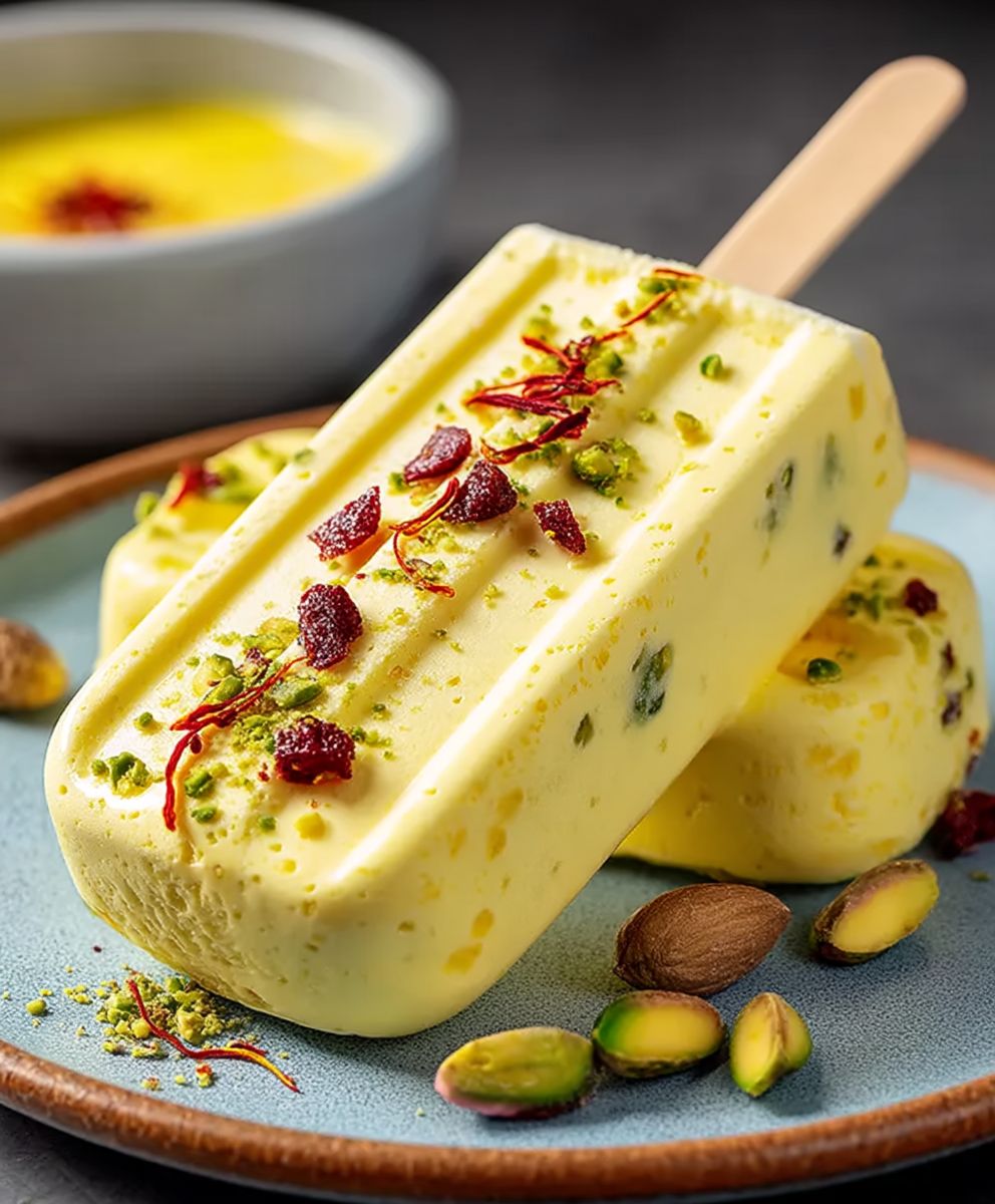Safran Pistazien Kulfi