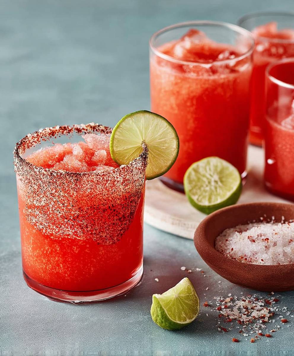 Wassermelone Margarita selber machen