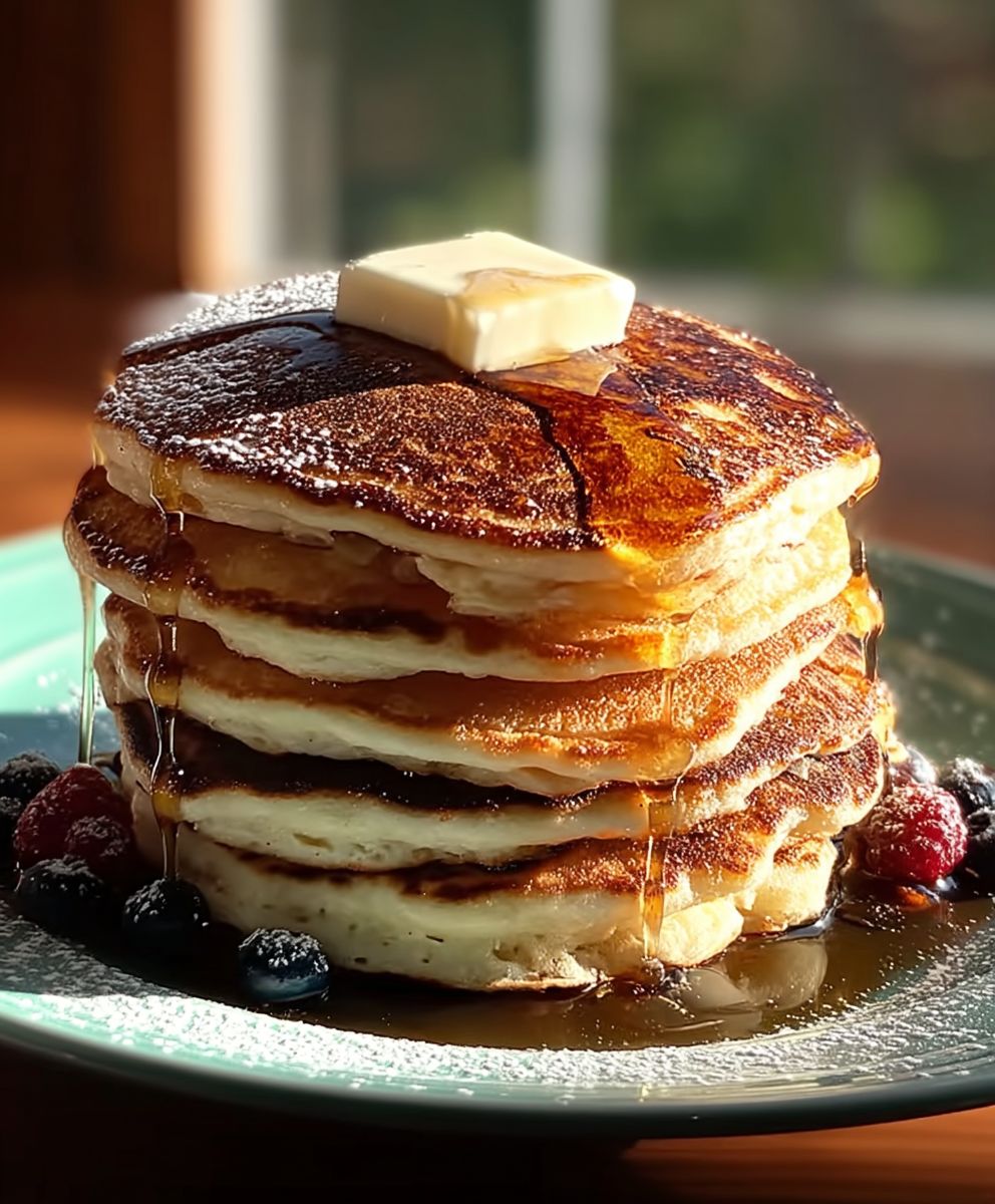 Fluffige Pfannkuchen backen