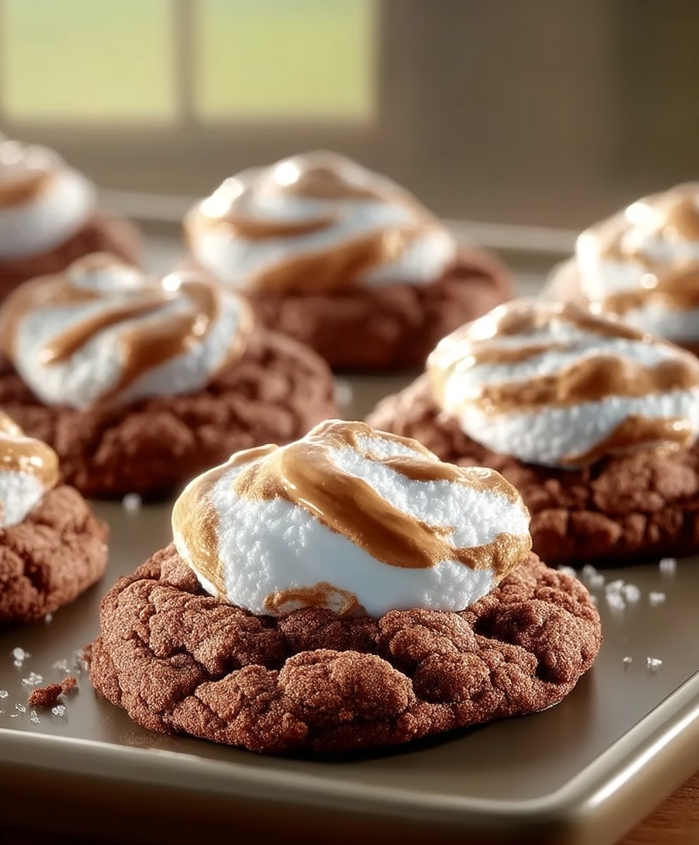 Schoko Cookies Marshmallow Swirl