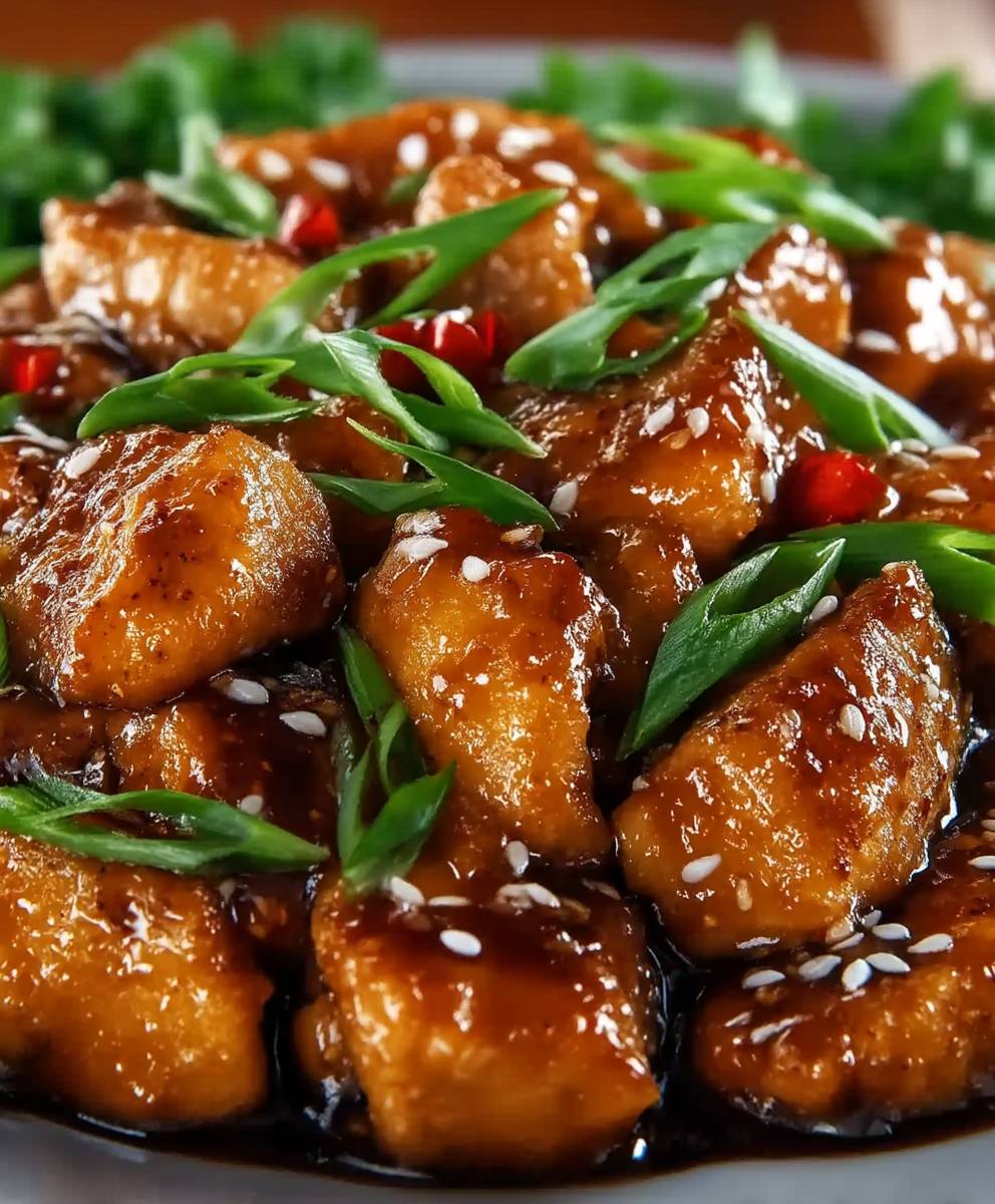 Mongolisches Huhn zubereiten