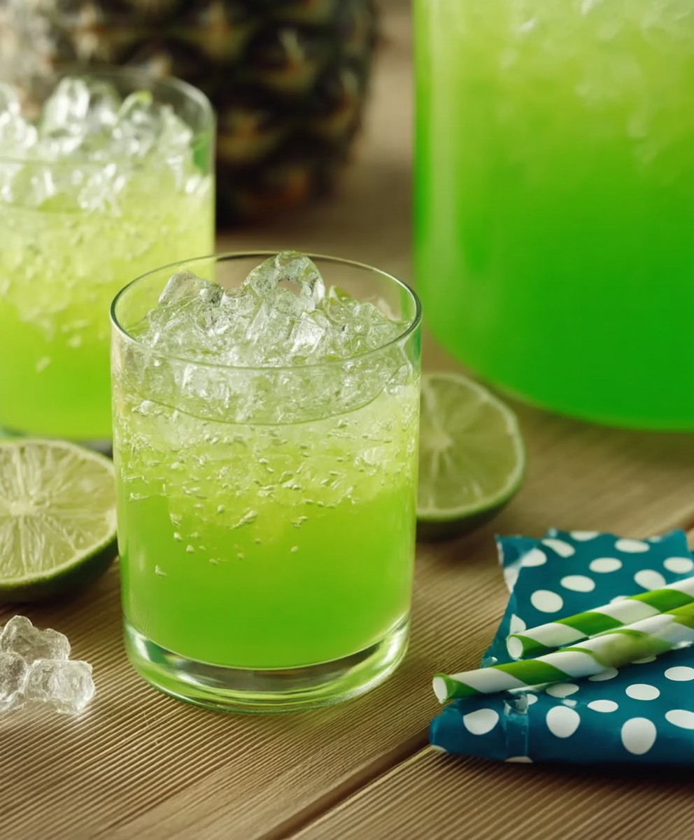 Ananas Limetten Punsch selber machen