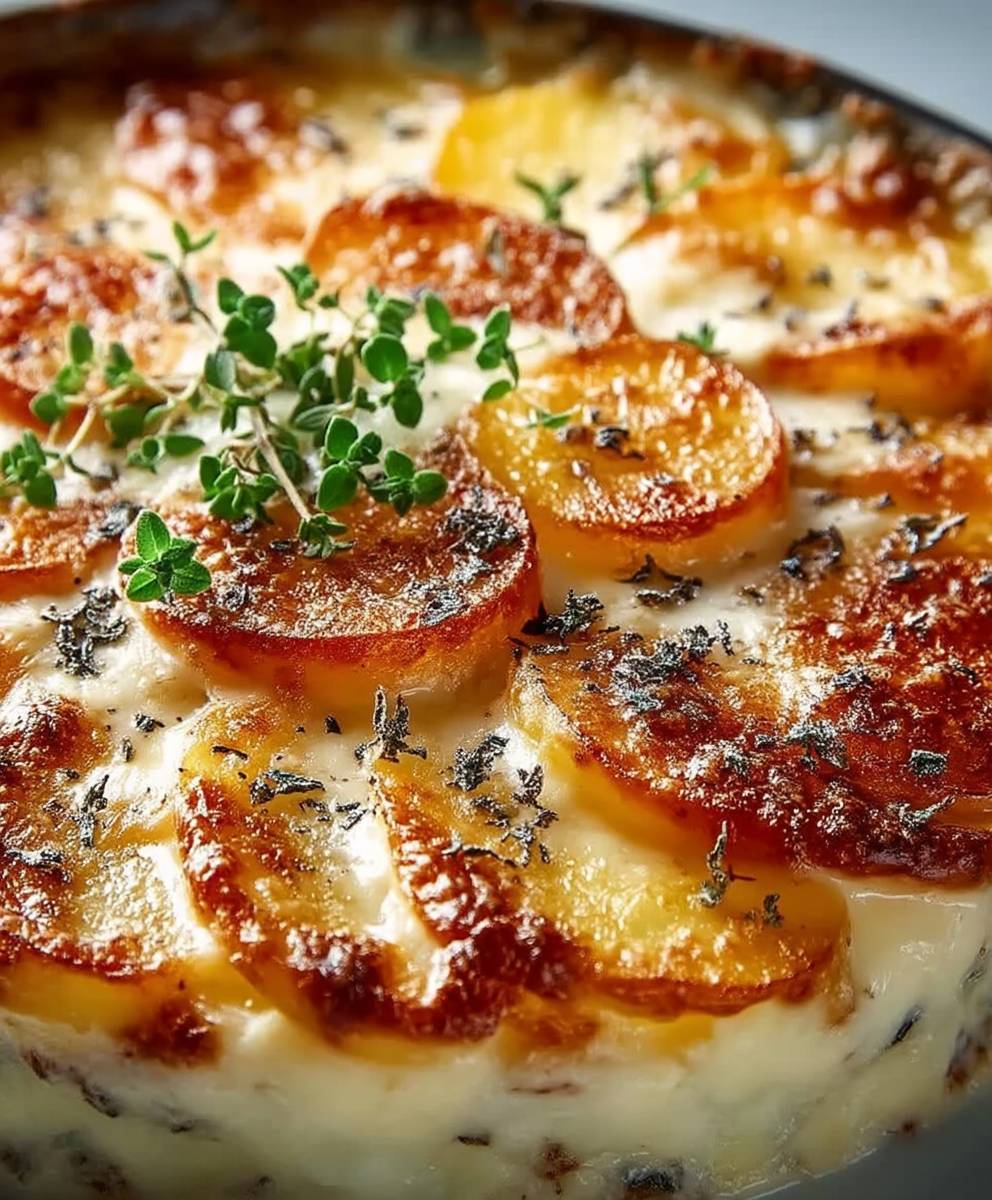 Kartoffelgratin einfach zubereiten