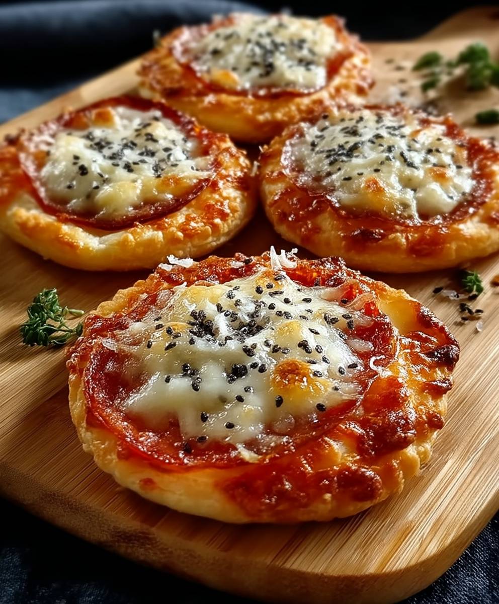 Blätterteigpizza Mini