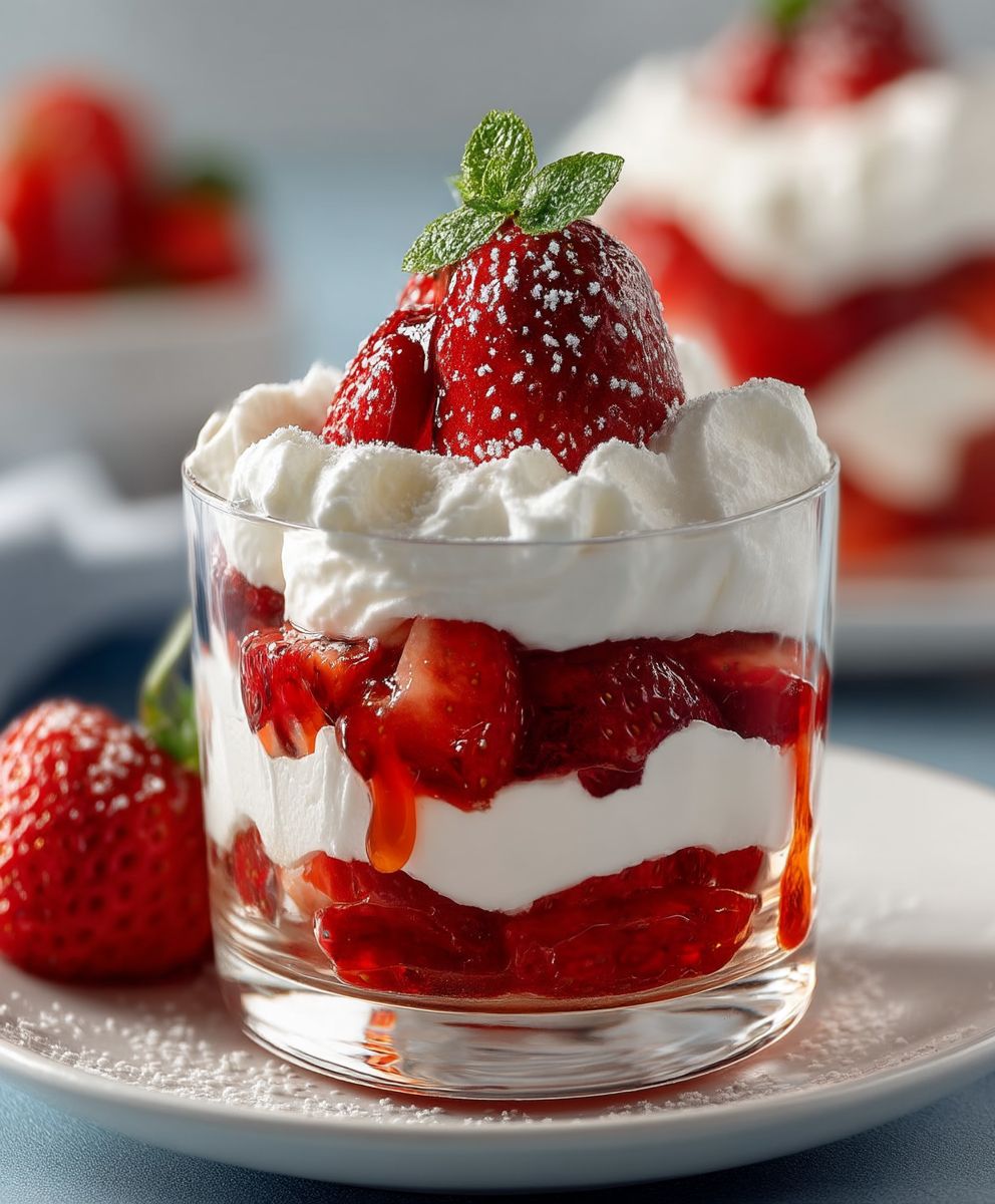 Erdbeer Eton Mess