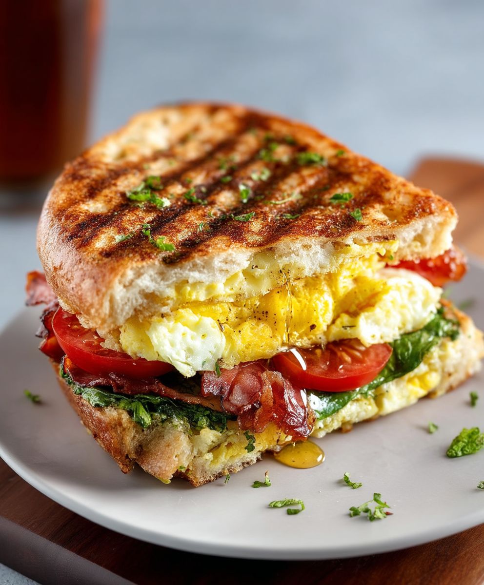 Frühstück Panini selber machen