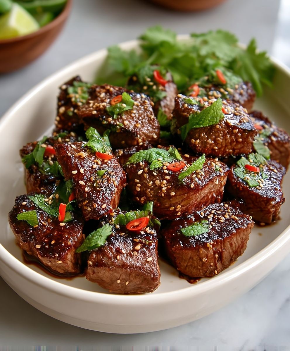 Asiatische Steak Häppchen