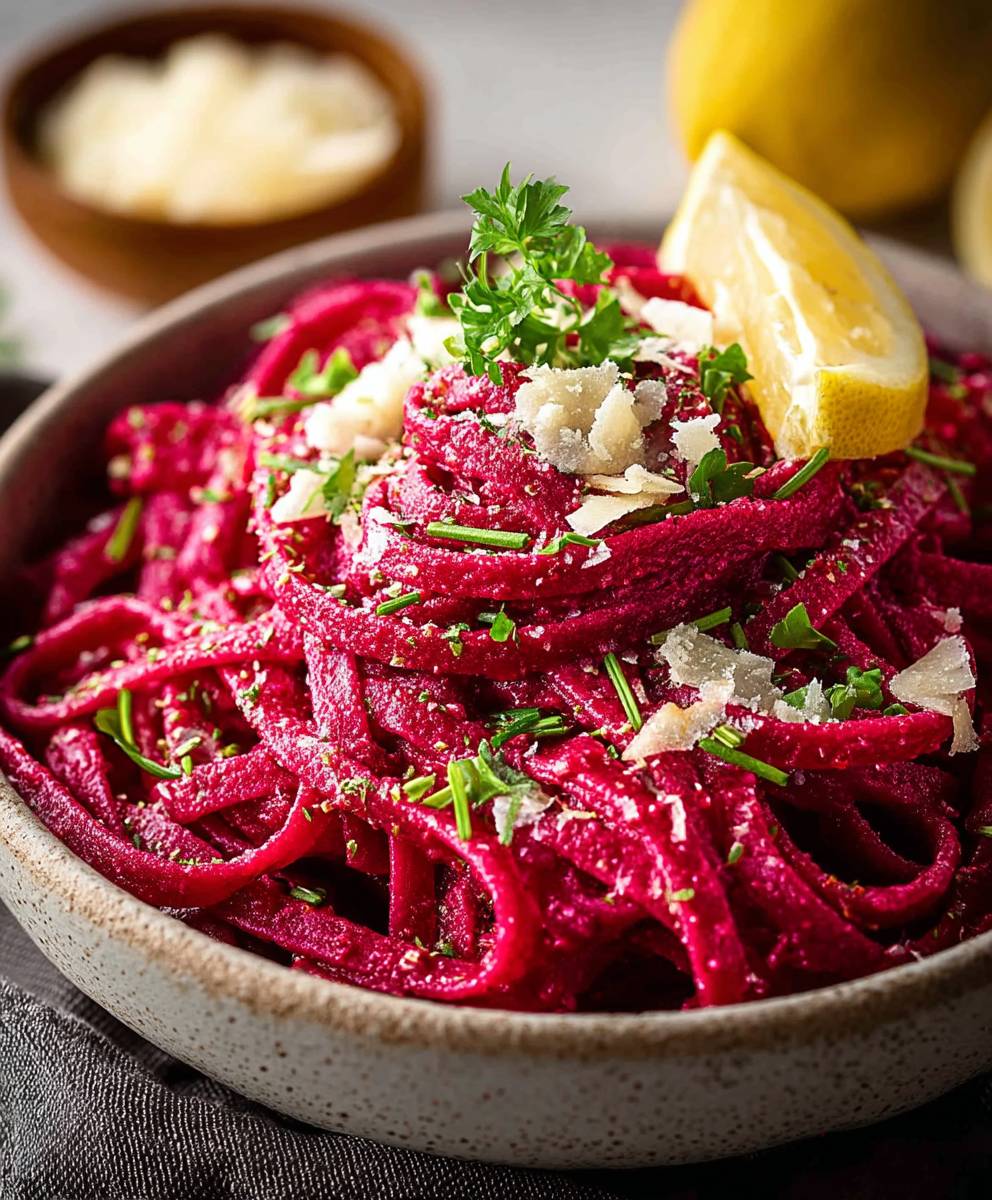 Rote Bete Nudelsoße