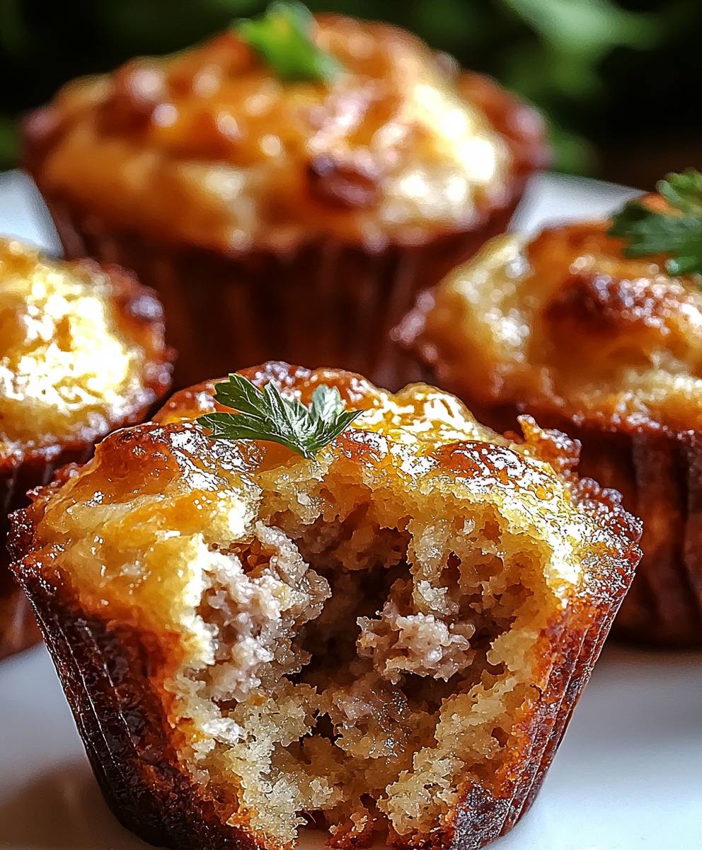 Wurst Frühstücks Muffins