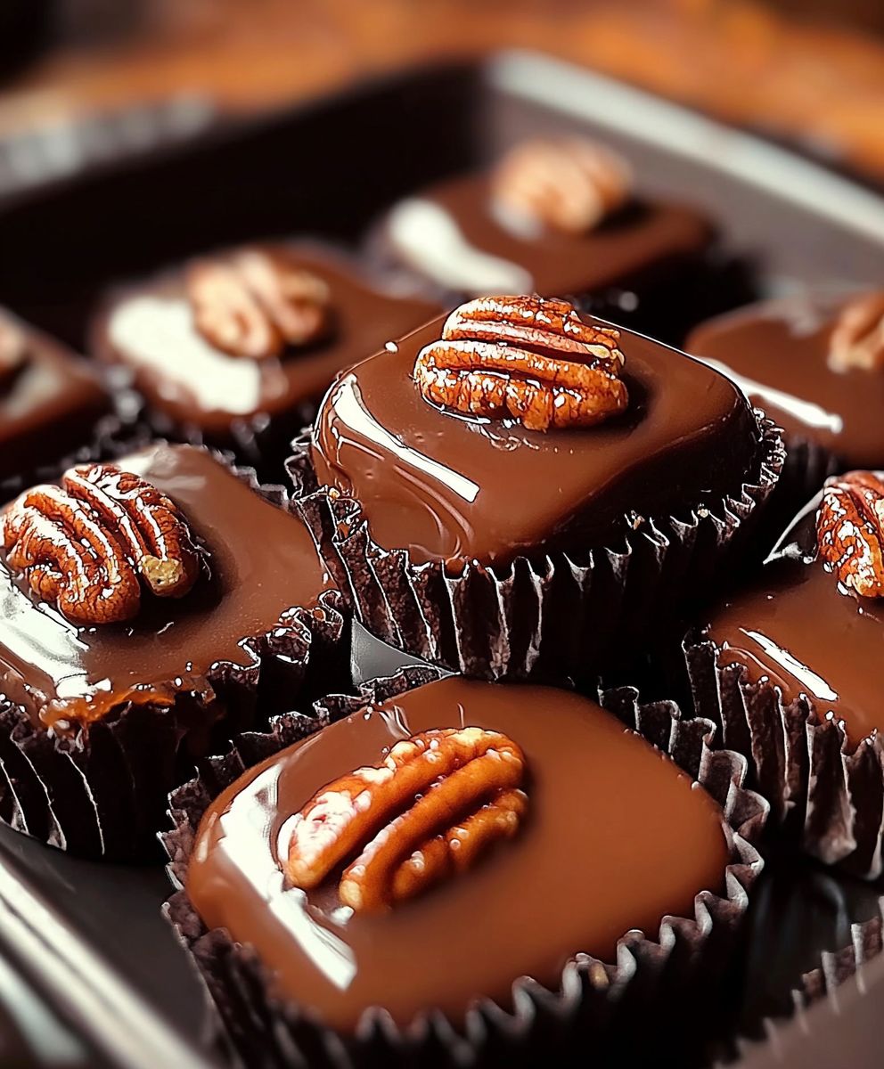 Pekannuss Karamell Bonbons