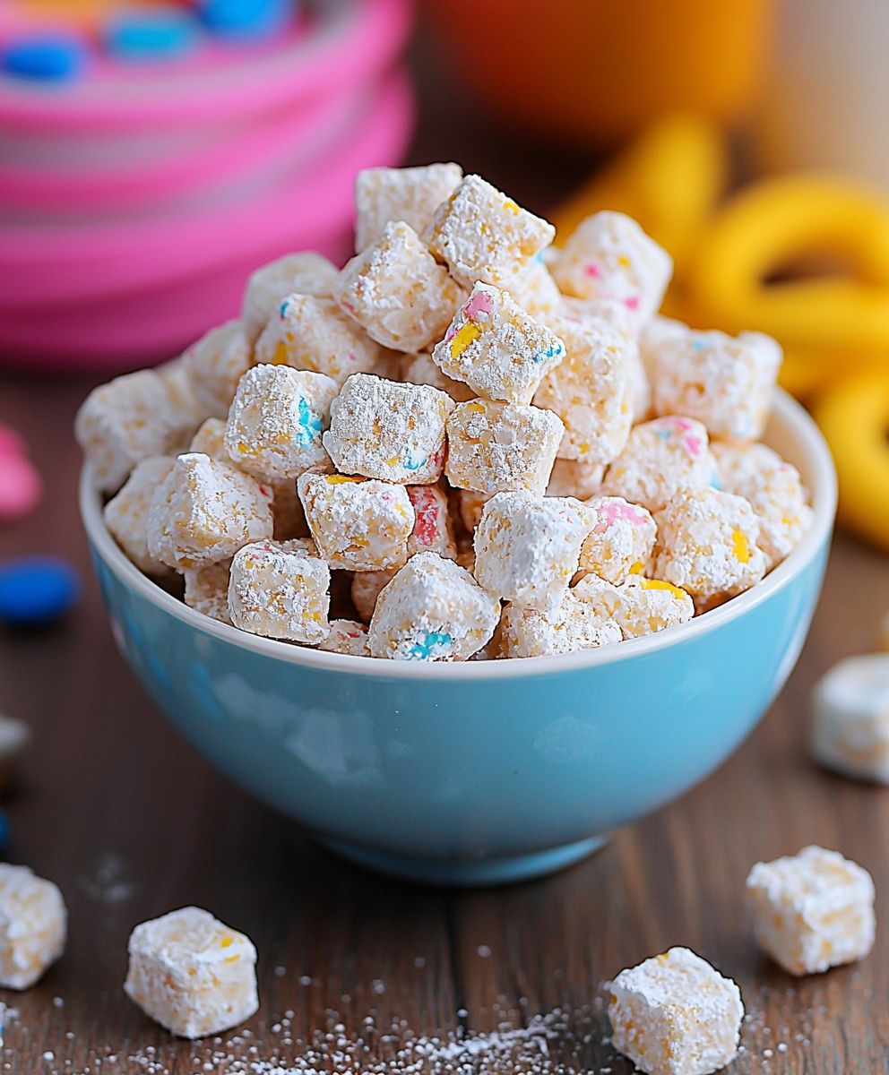 Geburtstagskuchen Puppy Chow