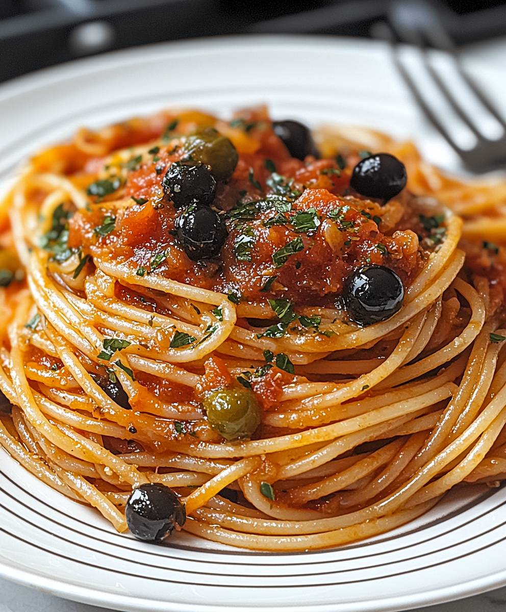 Spaghetti Puttanesca selber machen