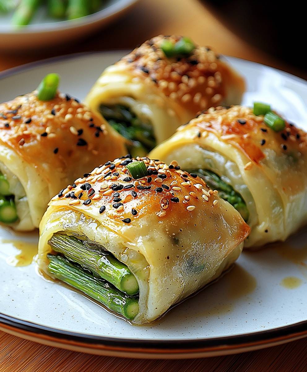 Spargel Teigtaschen selber machen