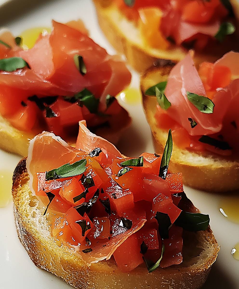 Bruschetta mit Prosciutto