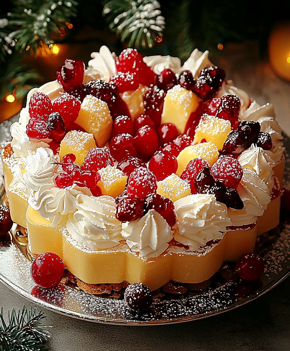 Weihnachts Trifle Kranz