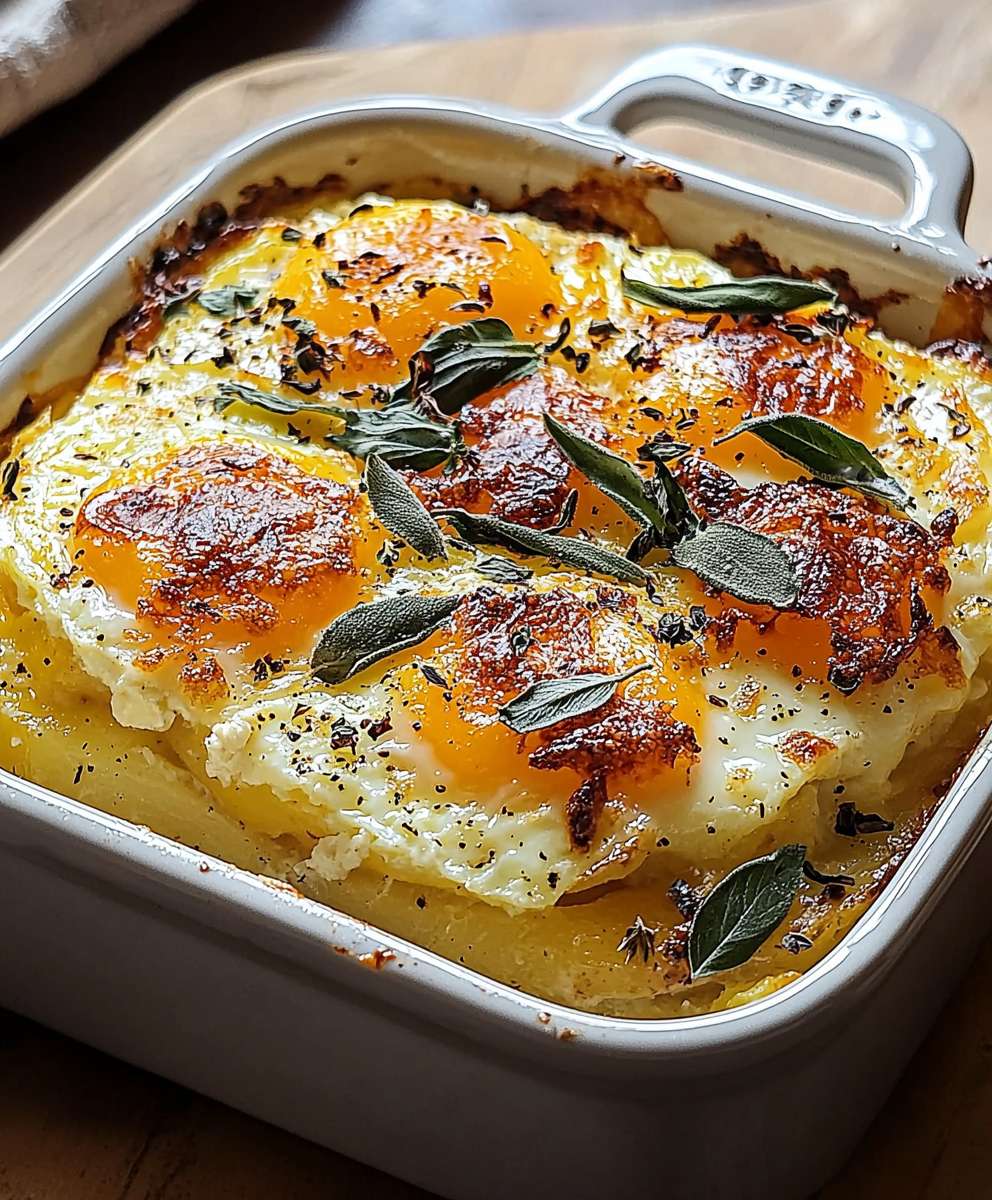 Kartoffel Ei Auflauf Frühstück