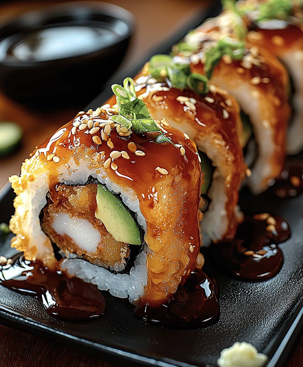 Hähnchen Tempura Rolle