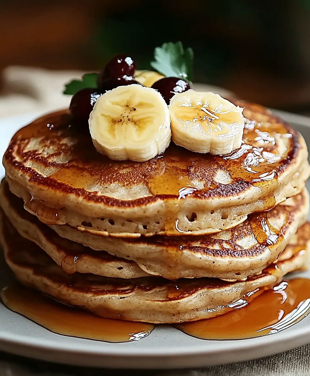 Bananen Hafer Pfannkuchen