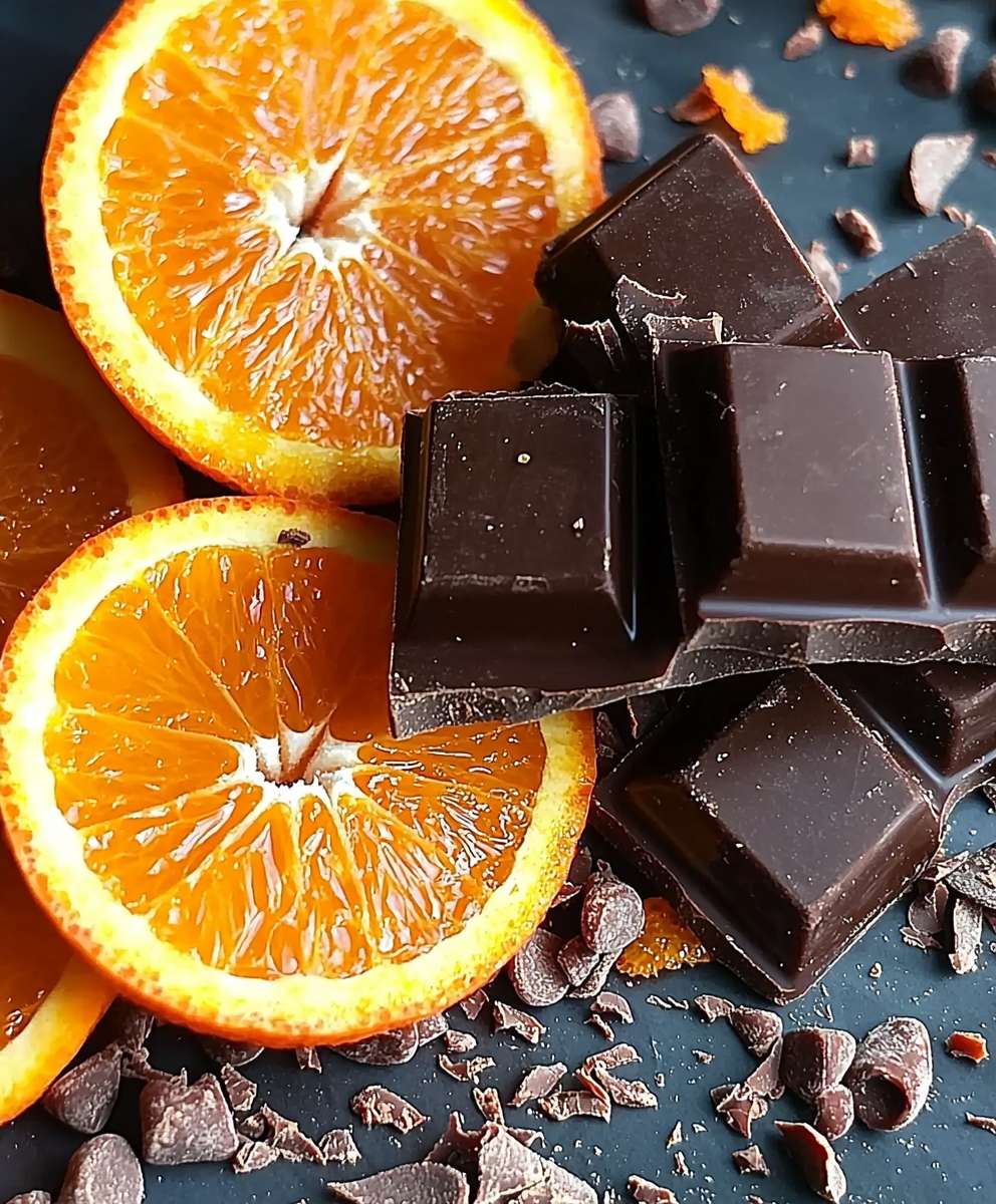 Orange Zartbitterschokolade selber machen