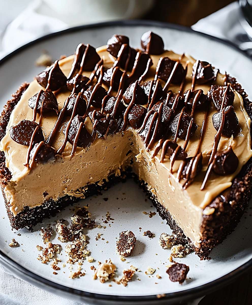 Erdnussbuttertorte backen