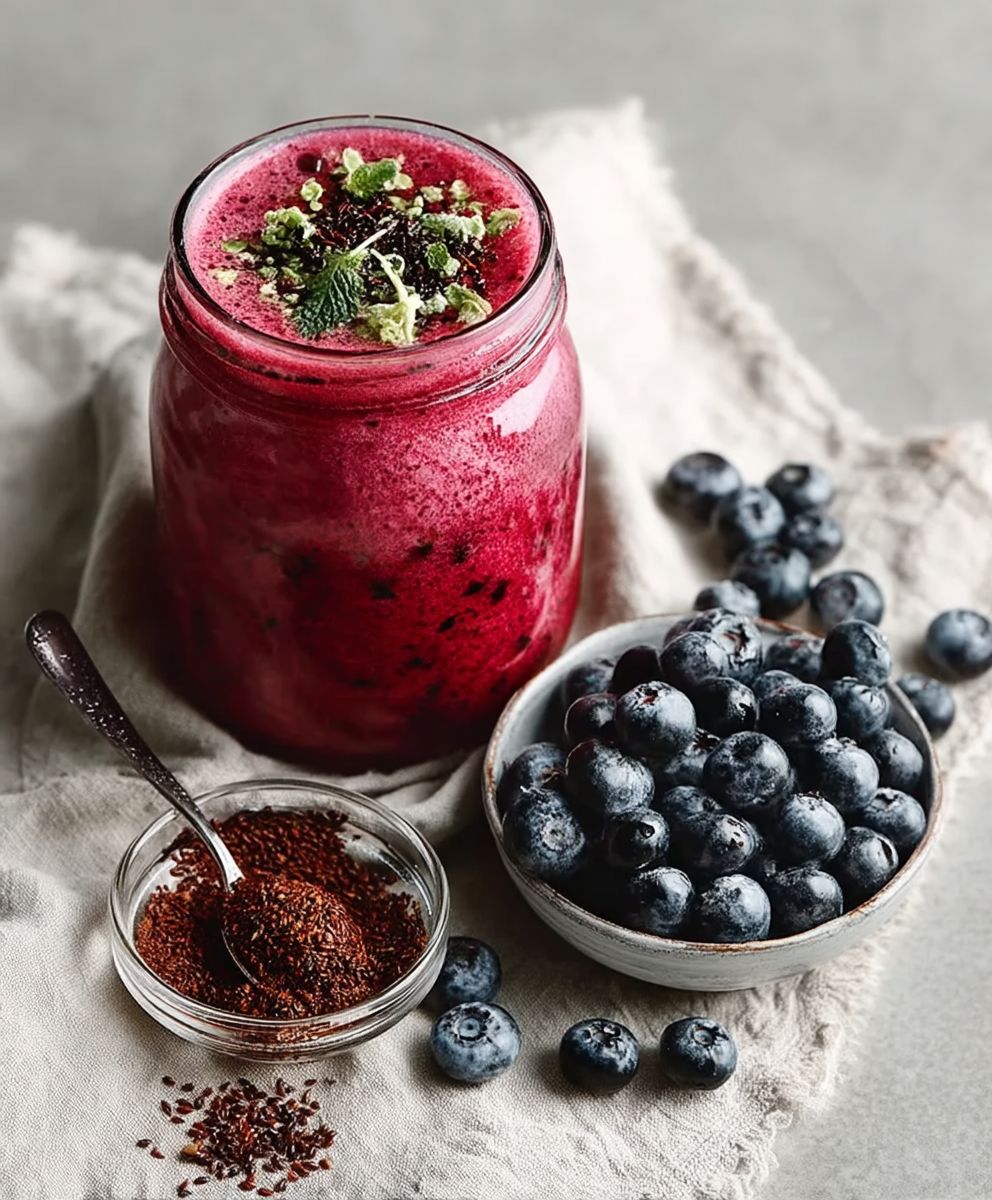 Rote Früchte Chai Smoothie