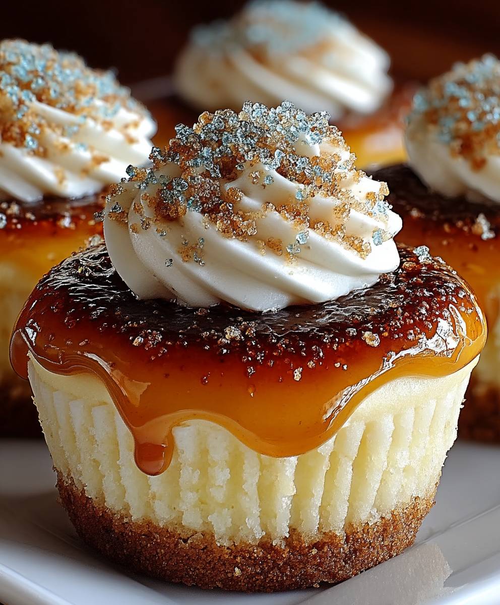 Vanille Creme Brulee Cupcakes