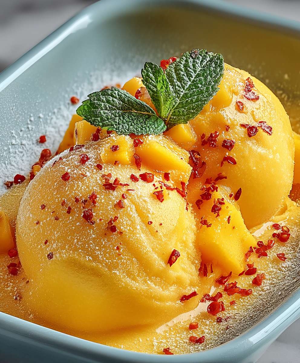 Mango Sorbet Chili Limette