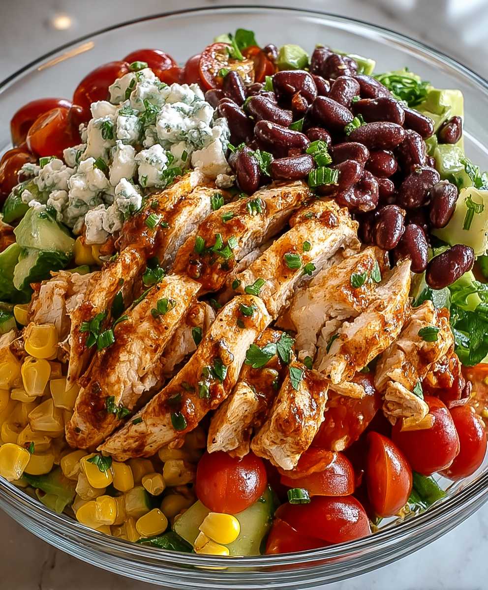 Southwest Hähnchensalat schnell