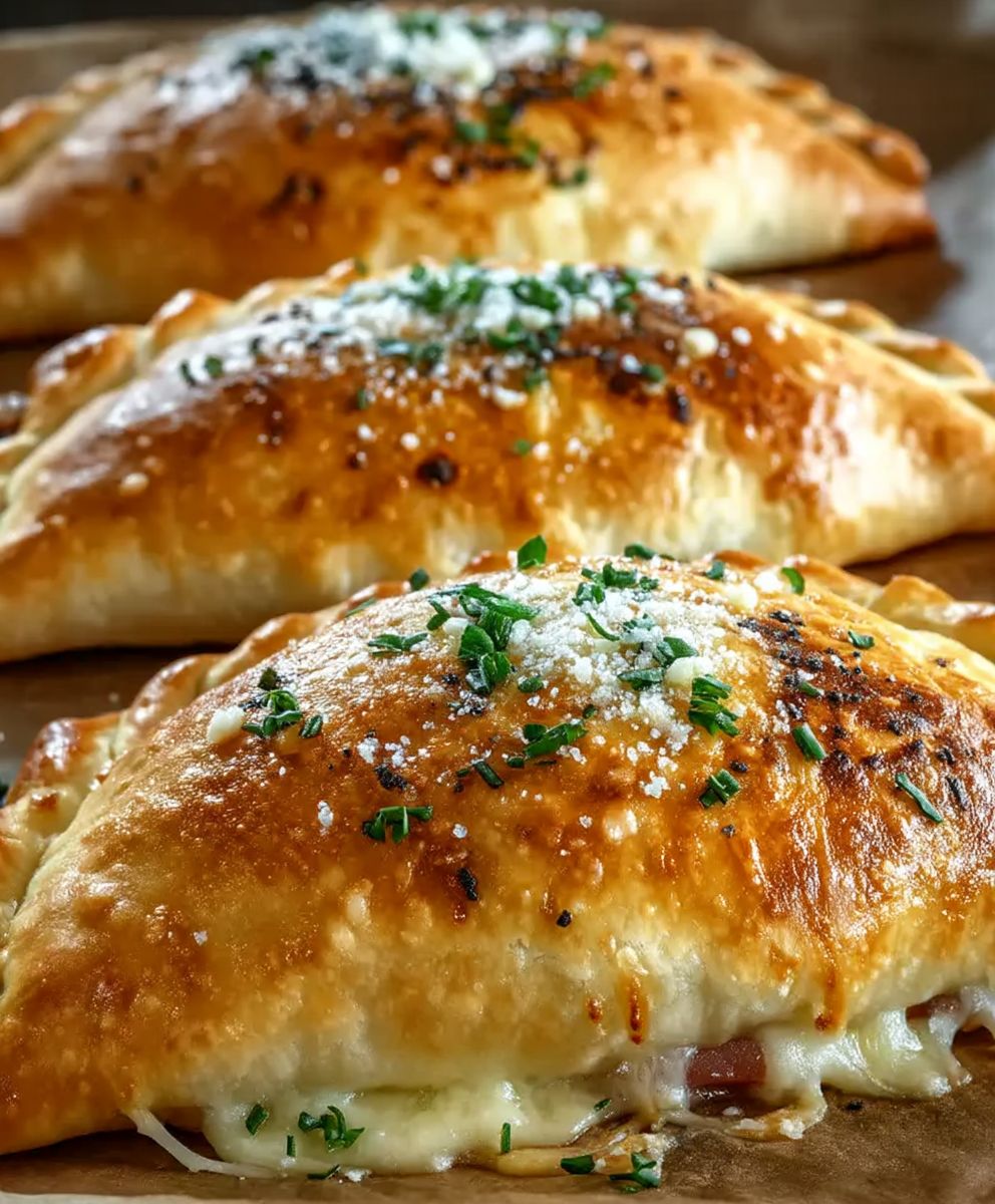 Calzone mit Schinken Käse
