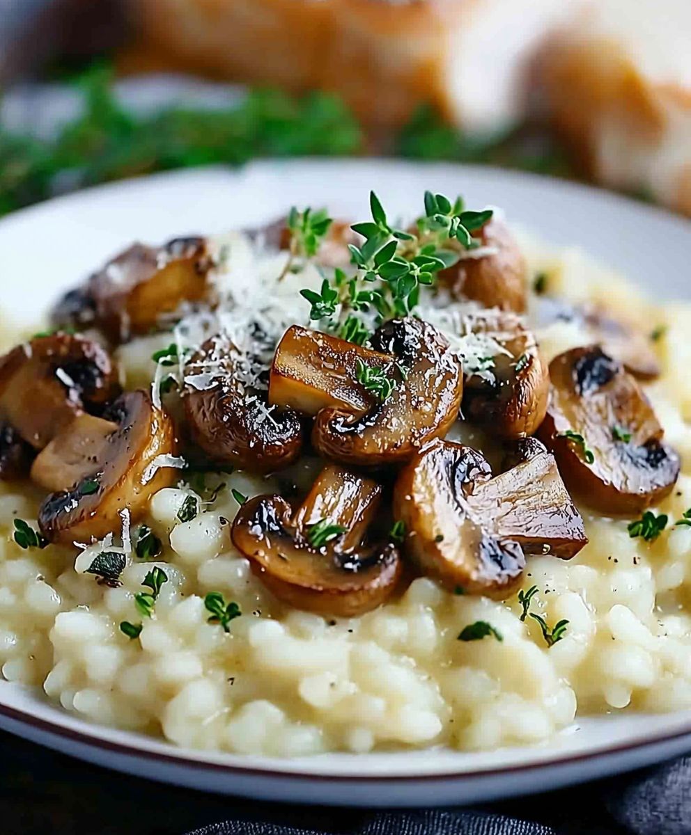 Pilzrisotto alkoholfrei kochen