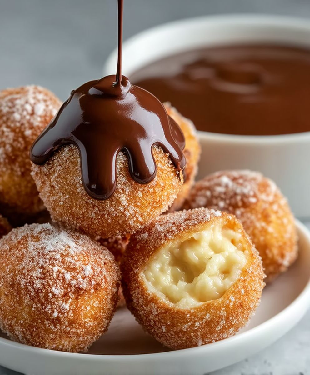 Churros mit Schokoladensauce
