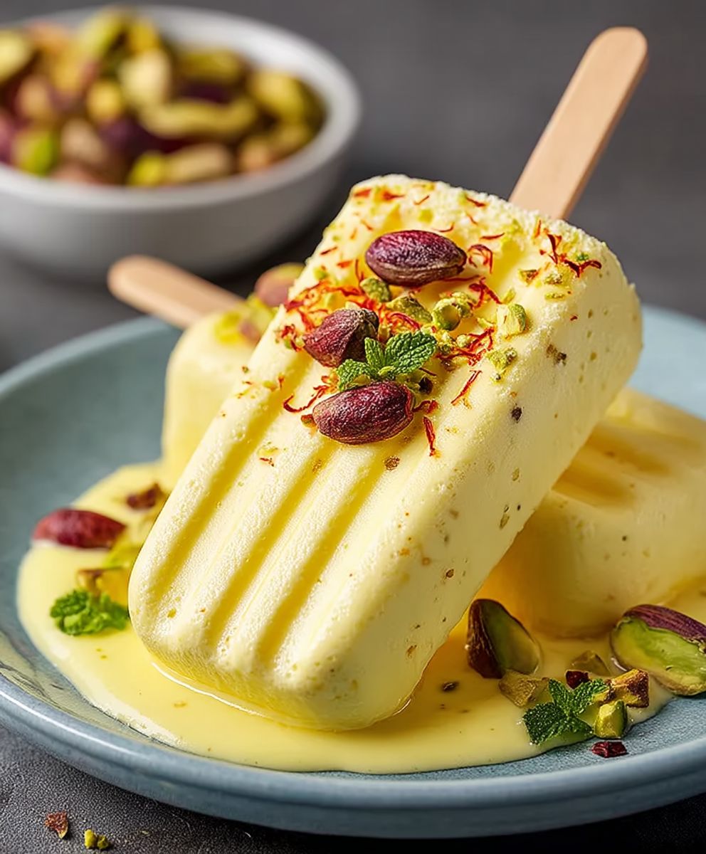 Safran Pistazien Kulfi