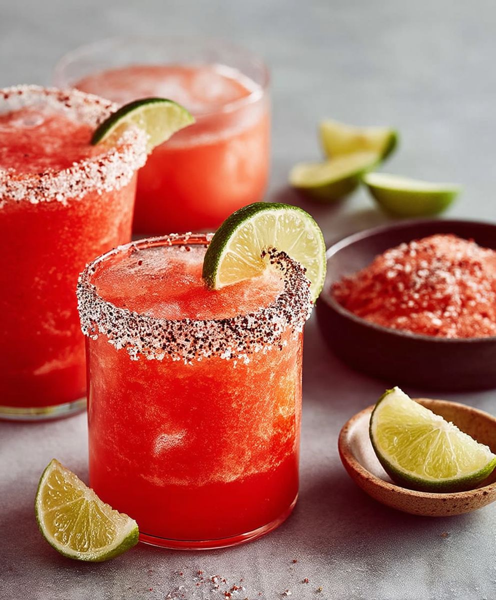 Wassermelone Margarita selber machen