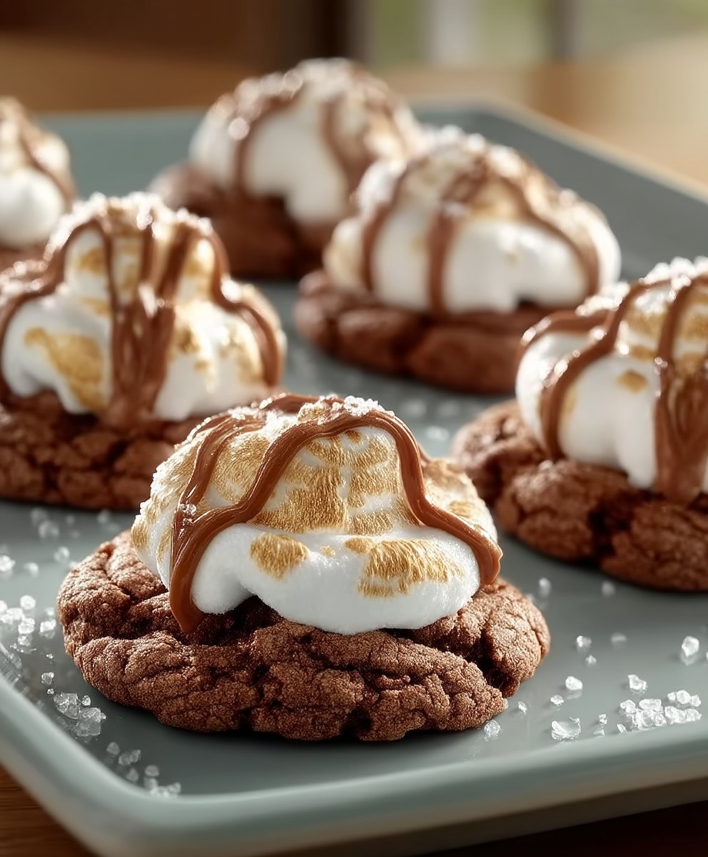 Schoko Cookies Marshmallow Swirl