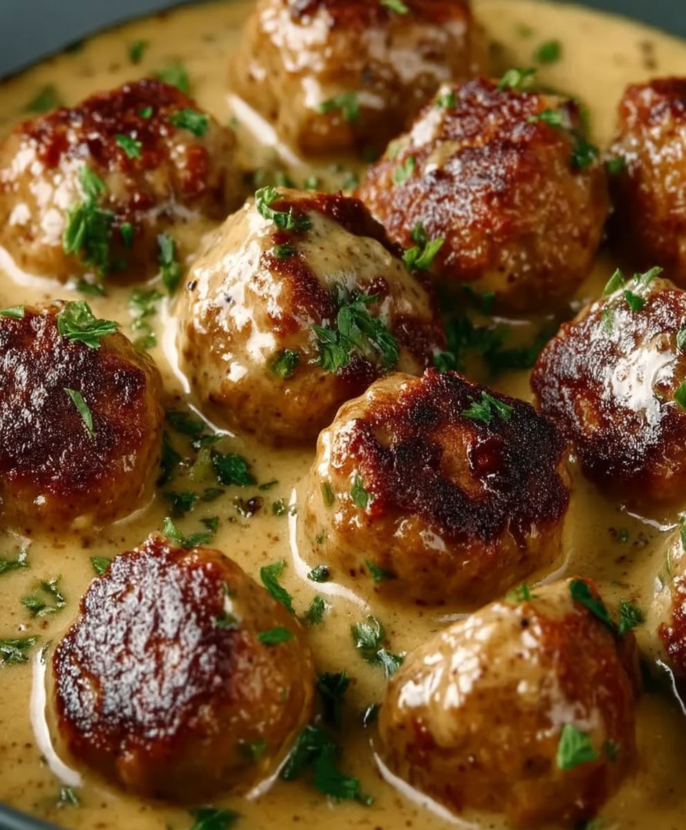 Frikadellen Dijonsoße