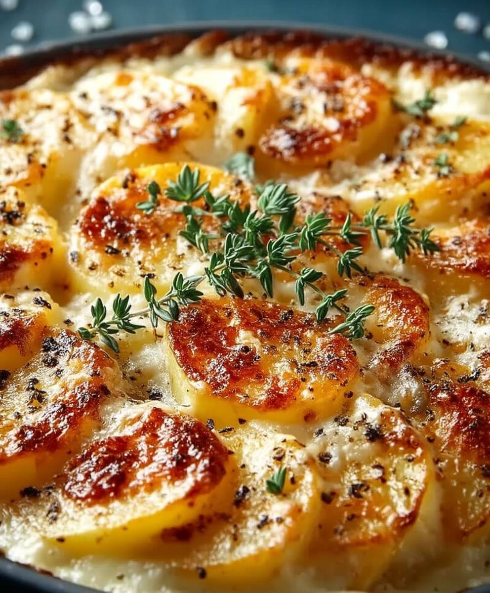 Kartoffelgratin einfach zubereiten